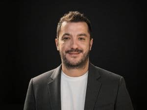 Professional LinkedIn Portrait (Dark Background)